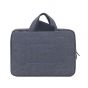Rivacase Alpendorf Canvas Laptop Bag, 14 Inch, Grey- 7520