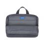 Rivacase Alpendorf Canvas Laptop Bag, 14 Inch, Grey- 7520
