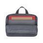 Rivacase Alpendorf Canvas Laptop Bag, 14 Inch, Grey- 7520