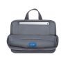 Rivacase Alpendorf Canvas Laptop Bag, 14 Inch, Grey- 7520