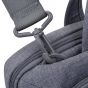 Rivacase Alpendorf Canvas Laptop Bag, 14 Inch, Grey- 7520