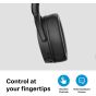 Sennheiser HD 450BT Wireless Headphones, with active noise cancellation, Black
