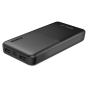 TOTU LIFE Power Bank, 24000mAh, 2 Ports - Black