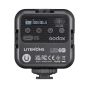 Godox Litemons RGB Pocket-Size LED Video Light, Black - led-6bi-rgb