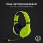 Razer Kaira X Wired Headset for Xbox Series X | S: Triforce Titanium 50mm Drivers - HyperClear Cardioid Mic - Flowknit Memory Foam - On-Headset Controls - PC, Mac, Consoles, and Mobile Devices - Lime