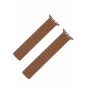 Magentic Silicone Strap for Smart Watches, 44mm to 49mm - Brown