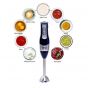 City 3 In 1 Hand Blender, 1200 Watt, Black and Silver - HMA-1028
