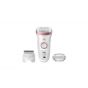 Braun Silk-epil 9 Wet & Dry Epilator for Women, White - SES9-720