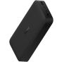 باور بنك شاومي ريدمي، 20000 مللي امبير، 2 منفذ USB، اسود - VXN4304GL