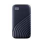 Western Digital My Passport External SSD, 500GB, 1050MB-s, Blue - WDBAGF5000ABL-WESN