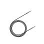 Baseus Yiven M30 Audio Cable, 1 Meter, Silver and Black - CAM30-BS1