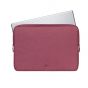 Rivacase Suzuka Laptop Sleeve, 13.3 Inch, Red - 7703