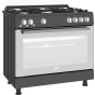 Beko Gas Cooker, 5 Burners, Bohemian Anthracite - GGR 15115 DX NA