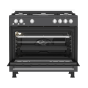 Beko Gas Cooker, 5 Burners, Bohemian Anthracite - GGR 15115 DX NA