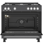 Beko Gas Cooker, 5 Burners, Bohemian Anthracite - GGR 15115 DX NA