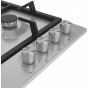 Beko Gas Built-In Hob, 4 Burners, Stainless Steel - HIAW 64225 SX
