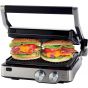 Kenwood Electric Grill, 2000 Watt, Silver and Black- HGM80.000SS