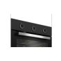 Beko Built-in Gas Oven with Grill, 66 Liters, Black - BBIH12100BC