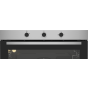 Beko Built-in Gas Oven, 96 Liters,  90cm, Silver and Black - BBWHT12104XS