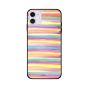 Mutlicolor Stripes Printed Back Cover for Apple iPhone 11