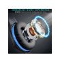 Beexcellent GM-5 Wired Gaming Headset for Mac, Nintendo Switch, PS4, PC and Xbox, LED Lights, Surround Sound - Black
