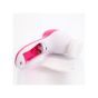 5 In 1 Facial Cleansing Brush, White and Pink- 8782