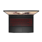 MSI Katana GF66-12UE Laptop, 15.6 Inch, Intel Core i7-12700H, 1TB SSD, 16GB RAM, Nvidia GeForce RTX 3070 8GB, Windows 11 - Black