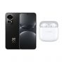 Huawei Nova 13, 256GB, 12GB RAM, 4G LTE, Dual SIM - Black with Huawei FreeBuds SE 2 - Ceramic White