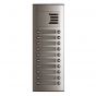 Auta Outdoor Intercom, 20 Lines, Silver and White - 749790