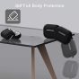 Protective Silicone for AirPods Pro Case with hook Black Color