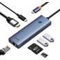 موزع USB فئة C الى USB باسيوس فليت سيريز، عدد 7 منافذ ، رمادي - B00052805813-00