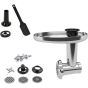DMS 5 in 1 Food Processor with Attachments, 2500W, 12 Liters, Stainless Steel - kmfb-2512