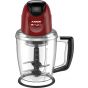 شواية كهرباء اريون، بقوة 2400 وات، اسود - AR 2400W GR مع كبة اريون، 500 وات، شفاف واحمر - AR-5150