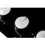 Ocean Gas Built-in Hob, 90cm, 5 Burners, Black Glass - OHGGR9401NPROSC