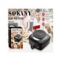 سطح تسخين كهربائي سوكاني، شعلة واحدة، 500 وات، اسود - SK-5119