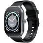 Infinix XWatch 3 Plus Smart Watch, 2.13 Inches,  Gray Case and Black Strap - XW3P
