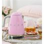 Smeg Electric Kettle, 1.7 liters, 2400 Watt, Pink - KLF03PKEU
