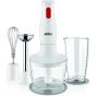 Sinbo Hand Blender Set, 700ml, 350 Watt, White - SHB3147