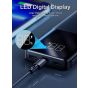 Joyroom QC 3.0 Power Bank, 10000 mAh, 3 Ports, Black - JR-QP191