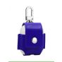Mosiso Leather Case for Apple AirPods- Blue