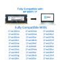 ذاكرة رام SODIMM DDR4 ادامانتا، سعة 16 جيجا، اسود - AM52SE22G64-RQ