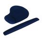 Ergonomic Gel Wrist and Mouse Pad Kit - Navy
