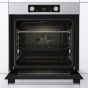 Gorenje Electric Built-in Oven with Grill, AirFry Function, 60 cm, 77 Liters, Black and Silver - BOS6737E09X