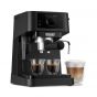 DeLonghi Stilosa Manual Espresso Machine, 2 Cups, 1100 Watt, Black - EC230.BK