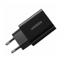 Ugreen Wall Charger, 20 Watt, USB-C Port, Black - CD137