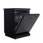 Bosch Series 2 Freestanding Dishwasher, 12 Persons, Black - SMS25AB00V, with Meat Grinder, 1600 Watt, Black and White - MFW3612A