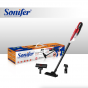 Sonifer Bagless Stick Vacuum Cleaner, 400W, Black and Red - SF-2238