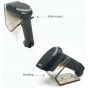 Unitech MS852 Barcode Scanner, Black - MS852-AUCB00-SG