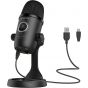 Boya Wired Desktop Microphone, Black- BY-CM5