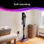 Black + Decker Summit Series Select Bagless Stick Vacuum Cleaner, 86W, Black - BHFEA640WP